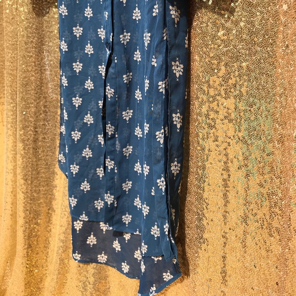 Bongo sheer tunic hi-lo knee-length size M - Picture 10 of 12